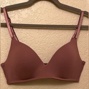 Danskin Mauve T-Shirt Bra 34C